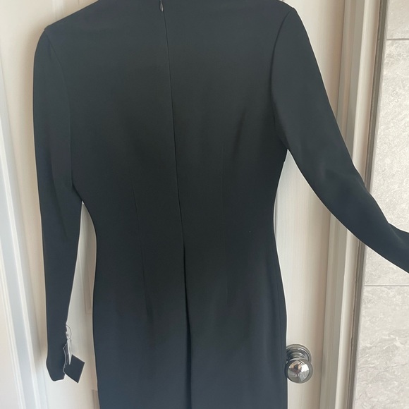 Stella McCartney Isabela Chain-Trim Mini Dress Black Womens - Picture 8 of 11